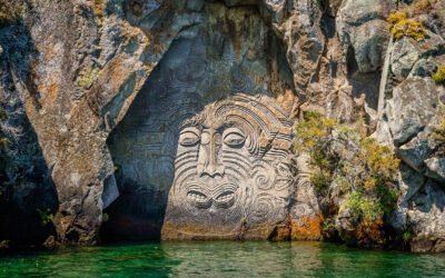 Ngātoroirangi Mine Bay Māori Rock Carvings